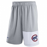 Men's Chicago Cubs Nike Gray Dry Fly Shorts,baseball caps,new era cap wholesale,wholesale hats